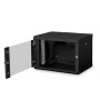 Digitus | Wall Mounting Cabinet | DN-19 07-U-SW | Black | IP protection class: IP20 - 3